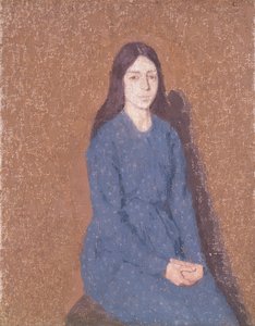 "Dívka v modrých šatech", 1900-1935