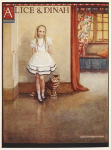 Alice a kočka Dinah od Gwynedd M. Hudson