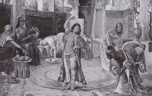 Zábava v harému (litho) od Gyula Tornai