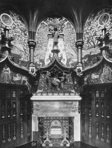 The Chaucer Room, Cardiff Castle, Wales, 1924-1926