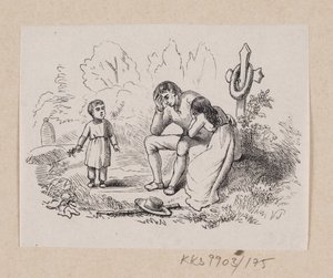 Ilustrace k "Poslední perle" v H.C. Andersen, "Pohádky a příběhy", svazek 2 od H.P. Hansen