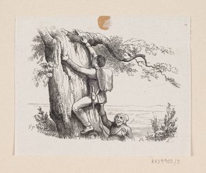Ilustrace pro "Ohňostroj" v H.C. Andersen, "Pohádky a příběhy", svazek 1 od H.P. Hansen