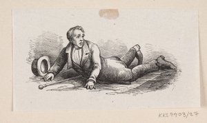 Ilustrace pro "Lykkens Kalosker" v H.C. Andersen, "Pohádky a příběhy", svazek 1 od H.P. Hansen