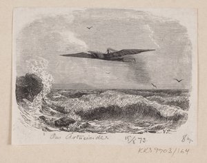Ilustrace pro "Om Aartusinder" v H.C. Andersen, "Pohádky a příběhy", svazek 2 od H.P. Hansen
