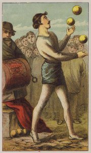 Acrobat (barevné lito)