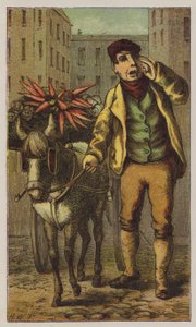 Costermonger (barevné lito)