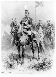 Jeho Imperial Majesty Mutsuhito, císař japonský (1852-1912) z The Illustrated London News, 16. ledna 1904 od H.W. Koekkoek
