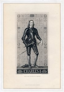 Karel I. Anglický, 19. století. od H. Bourne