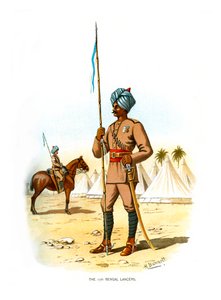 13th Bengal Lancers, c1890.