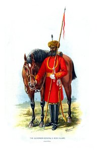 Guvernér Generals Body Guard, c1890.