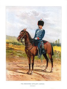 The Honorable Artillery Company Cavalry, c1890.