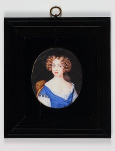 Lady Catherine Cavendish (akvarel na pergamenu)