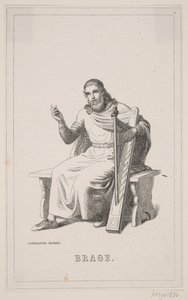 Výbuch. Ilustrace k Fabriciusovým dějinám Dánska 1, 128. od H. C. Henneberg