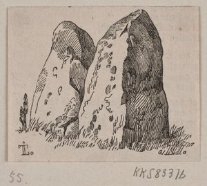 Ilustrace pro "Kamenné památky" od H. C. Henneberg