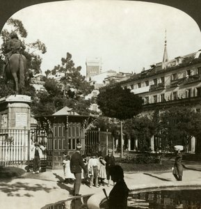 Plaza Mayor, Madrid, Španělsko.