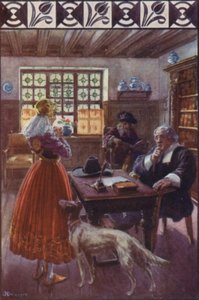 "Bůh, kdo ví, že mám pravdu, dá důkazy" (barva litho)
