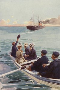 Parník se každou vteřinou zmenšoval