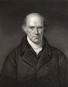Davies Gilbert, prezident Royal Society, vyryl J. Thompson, z 