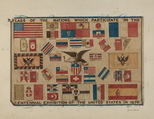 Centennial Textile - Flag od H. Langden Brown