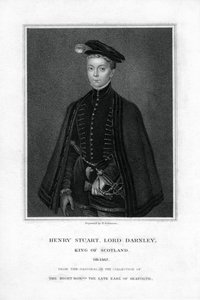 Henry Stuart, lord Darnley, druhý manžel Marie, skotské královny, 19. století.