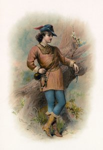Orlando z Jak se vám líbí od H. Saunders