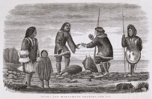 Tuski a Mahlemuts Trading for Oil, from 