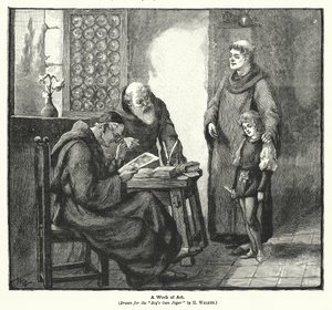 Umělecké dílo (litografie) od H. Walker