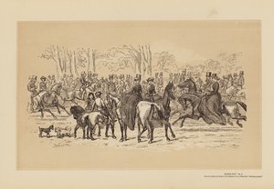 Rotten Row, č. 2, tak jak je (rytina) od Hablot Knight (1815 92) Browne