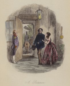 Ilustrace pro Lewis Arundel aneb The Railroad of Life od Franka E Smedleyho (barevná rytina) od after Hablot Knight Browne