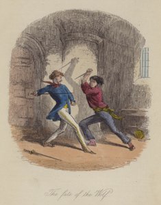 Ilustrace pro Lewis Arundel aneb The Railroad of Life od Franka E Smedleyho (barevná rytina) od after Hablot Knight Browne