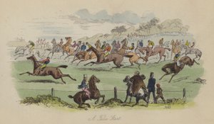 Ilustrace pro Lewis Arundel aneb The Railroad of Life od Franka E Smedleyho (barevná rytina) od after Hablot Knight Browne