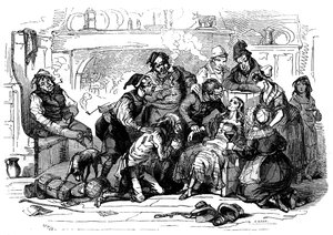 „The Old Curiosity Shop“ od Charlese Dickense od Hablot Knight Browne