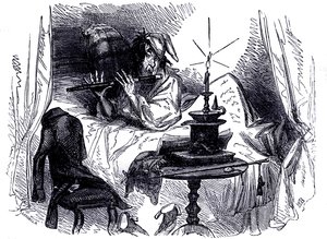 „The Old Curiosity Shop“ od Charlese Dickense od Hablot Knight Browne