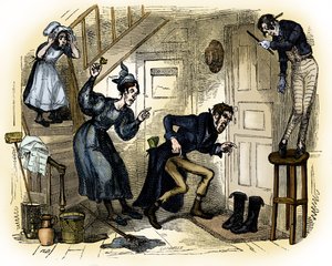„The Old Curiosity Shop“ od Charlese Dickense od Hablot Knight Browne