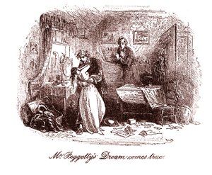David Copperfield od Hablot Knight Browne