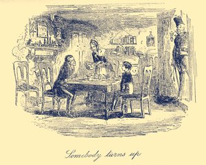David Copperfield od Hablot Knight Browne