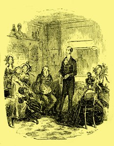 Dombey & Son od Charlese Dickense od Hablot Knight Browne