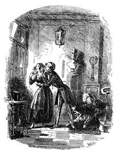 Dombey & Son od Charlese Dickense od Hablot Knight Browne