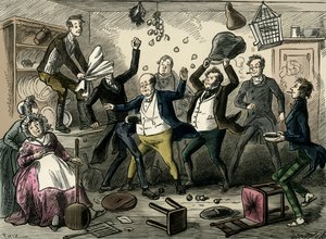 The Posthumous Papers of the Pickwick Club od Dickense od Hablot Knight Browne