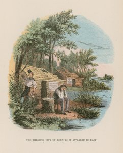 Ilustrace k filmu Martin Chuzzlewit od Hablot Knight Browne