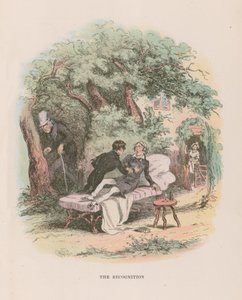 Ilustrace pro Nicholase Nicklebyho od Hablot Knight Browne