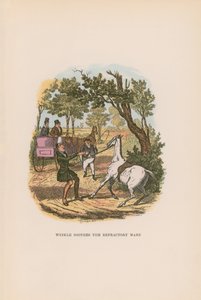 Ilustrace pro Pickwick Papers od Hablot Knight Browne