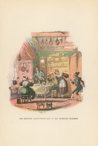 Ilustrace pro Pickwick Papers od Hablot Knight Browne