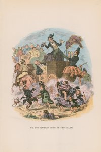 Ilustrace pro Pickwick Papers od Hablot Knight Browne