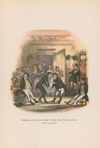 Ilustrace pro Pickwick Papers od Hablot Knight Browne