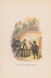 Ilustrace pro Pickwick Papers od Hablot Knight Browne