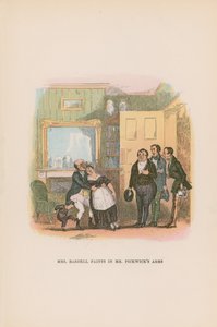 Ilustrace pro Pickwick Papers od Hablot Knight Browne
