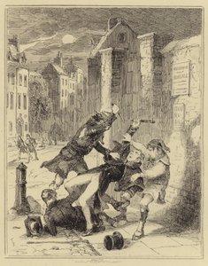 Smith bodá policistu od Hablot Knight Browne