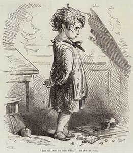 Stín na zdi od Hablot Knight Browne