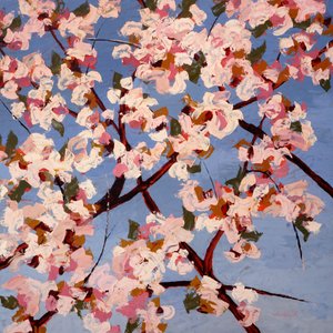 Fleurs de Joie, cca 2022 (olej na desce)